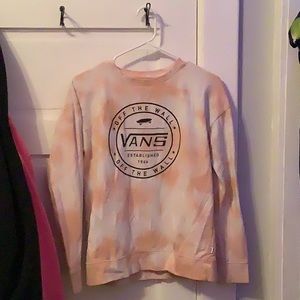 pink vans sweatshirt